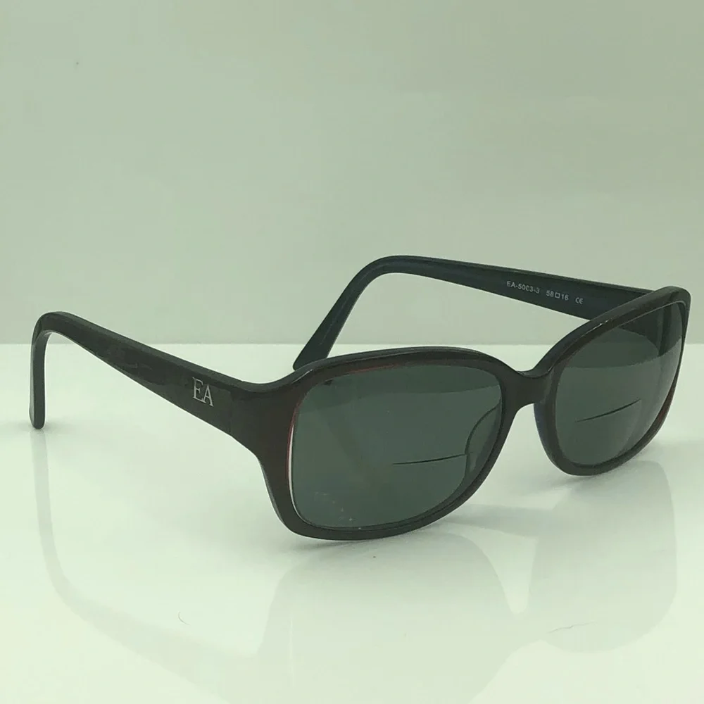 Elizabeth Arden EA5083-3 Red Oval Sunglasses Frame